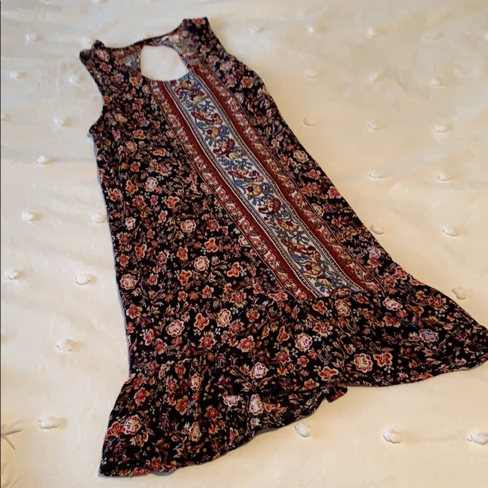 Floral long top
